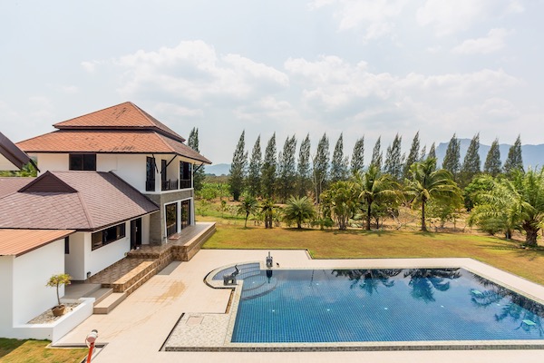 Very large house on 20 rai of beautiful land west Hua Hin for sale 11