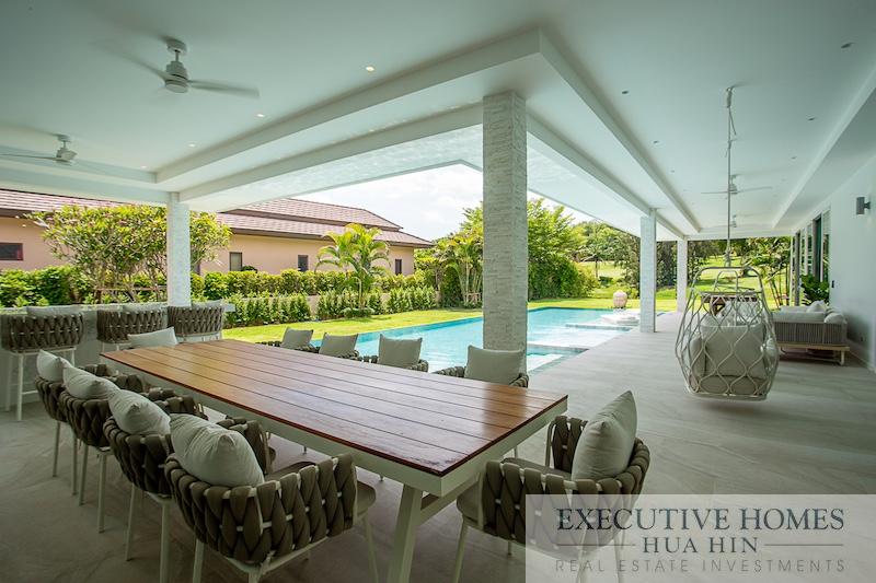 Palm Hills luxury villa | New Luxury Villa for Sale Palm Hills Golf Course | Hua Hin real estate for sale