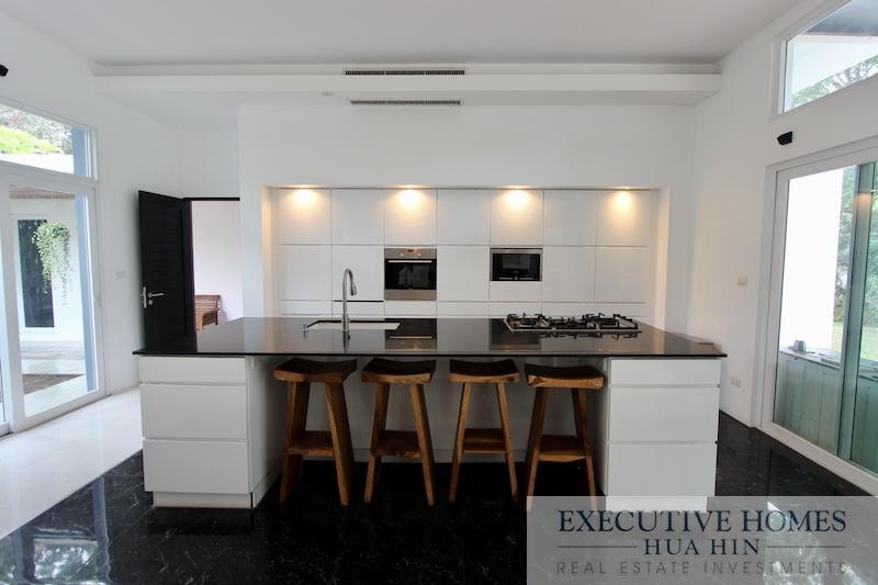 Cha Am Pool Villa for Sale | Modern Pool Villa with Private Lake for Sale | Hua Hin pool villa for sale