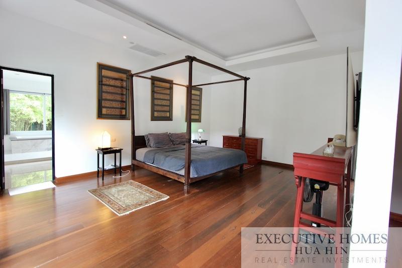 Cha Am Pool Villa for Sale | Modern Pool Villa with Private Lake for Sale | Hua Hin pool villa for sale