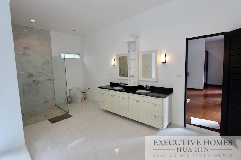 Cha Am Pool Villa for Sale | Modern Pool Villa with Private Lake for Sale | Hua Hin pool villa for sale