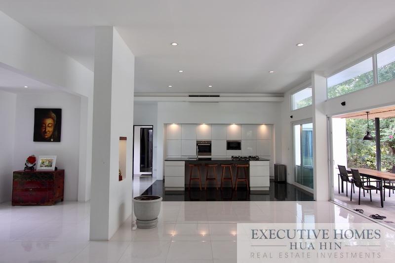Cha Am Pool Villa for Sale | Modern Pool Villa with Private Lake for Sale | Hua Hin pool villa for sale