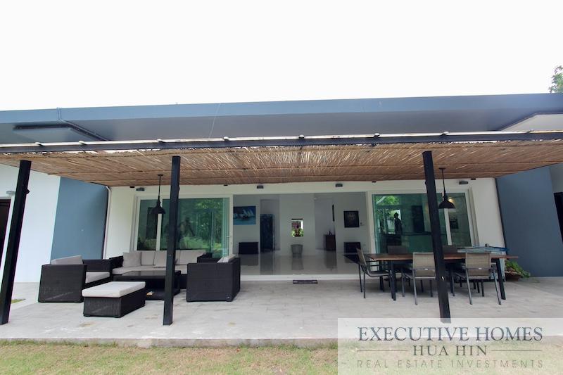 Cha Am Pool Villa for Sale | Modern Pool Villa with Private Lake for Sale | Hua Hin pool villa for sale