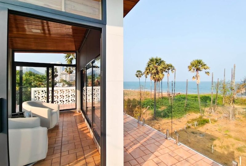 4 Bed Beach Villa For Sale In Khao Tao Hua Hin | Hua Hin Beach Property for Sale | Hua Hin Beachfront Properties
