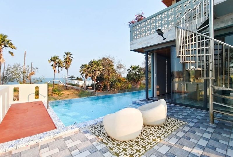 4 Bed Beach Villa For Sale In Khao Tao Hua Hin | Hua Hin Beach Property for Sale | Hua Hin Beachfront Properties
